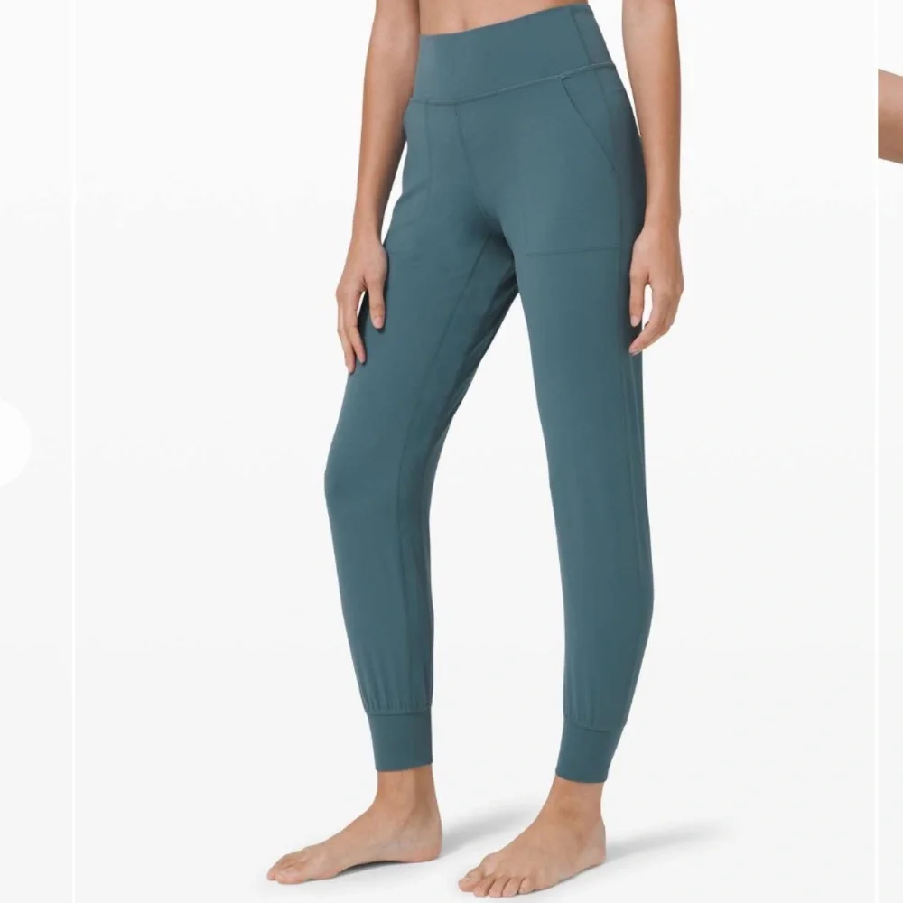 lululemon pocket joggers | 12 blue